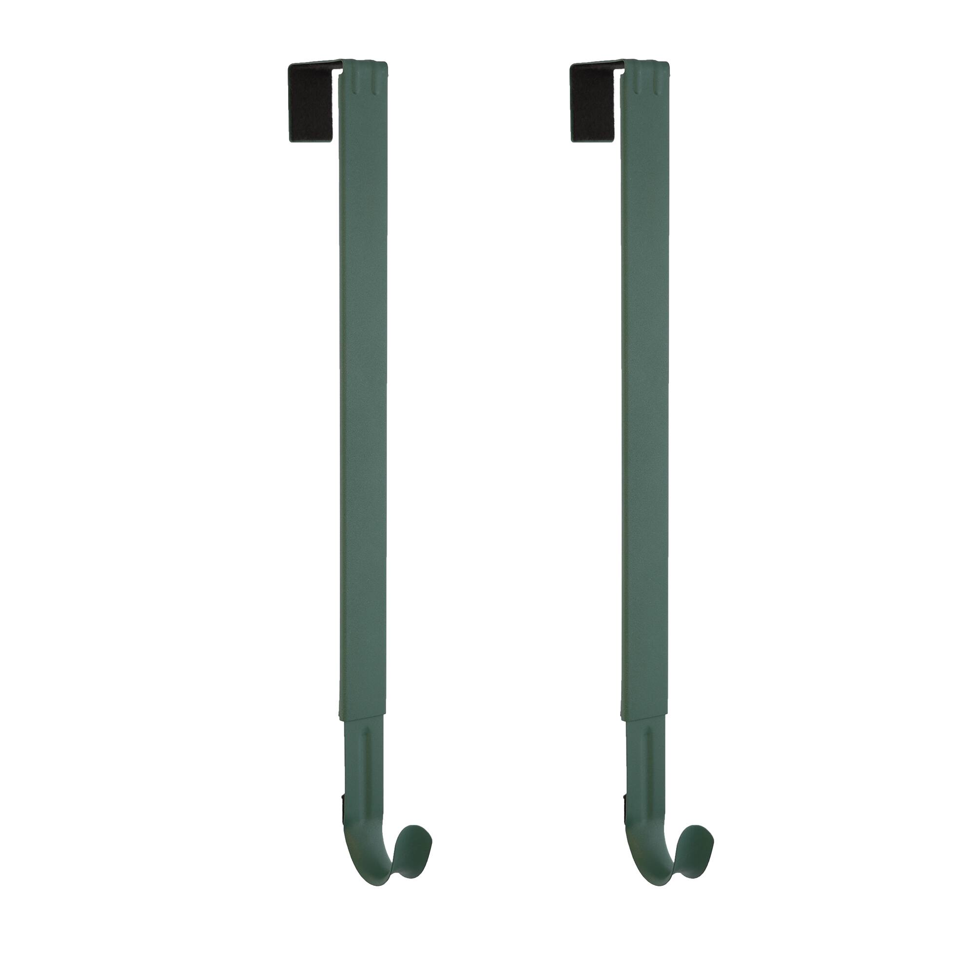 Haute Decor Adapt™ Green Adjustable Wreath Hanger, 2ct.